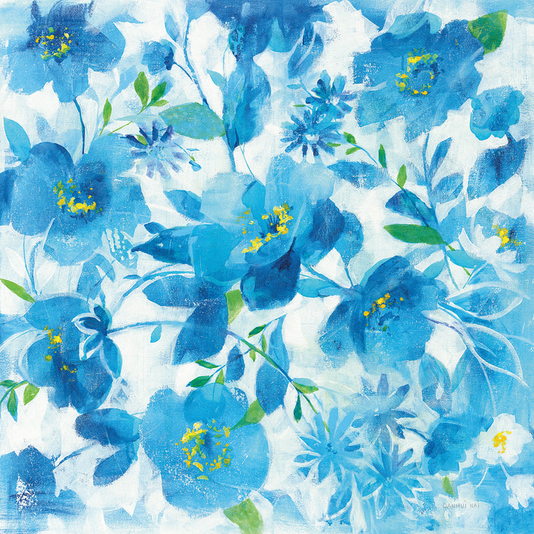 Scattered Floral by Danhui Nai - lowest price wall art work on large canvas & framed canvas prints