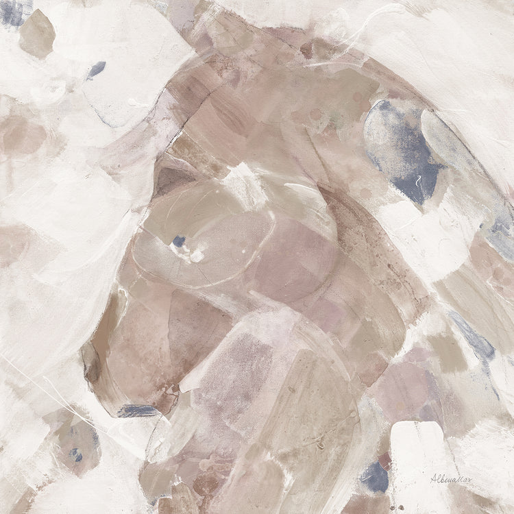 Kaleidoscope Horse II Neutral Navy