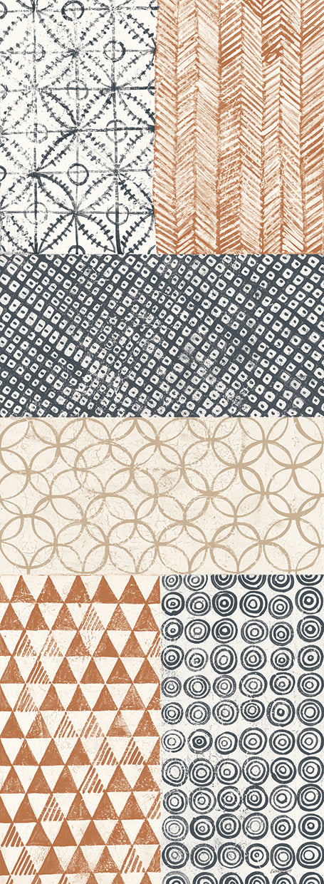 Maki Tile Panel I Warm