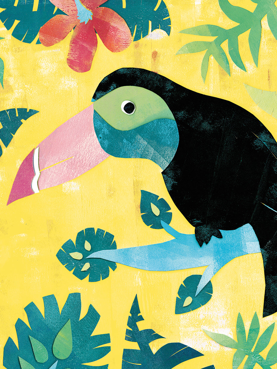 Jungle Jive I Toucan Yellow
