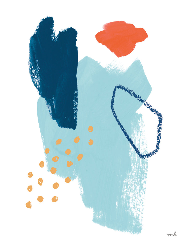 Eternal Optimist I by Moira Hershey - larger sizes handcrafted wall art work on large canvas & framed canvas prints