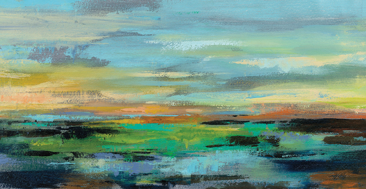 Delmar Sunset I by Silvia Vassileva - lowest price wall art work on large canvas & framed canvas prints