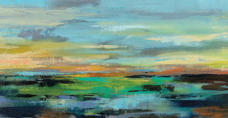 Delmar Sunset I by Silvia Vassileva - lowest price wall art work on large canvas & framed canvas prints