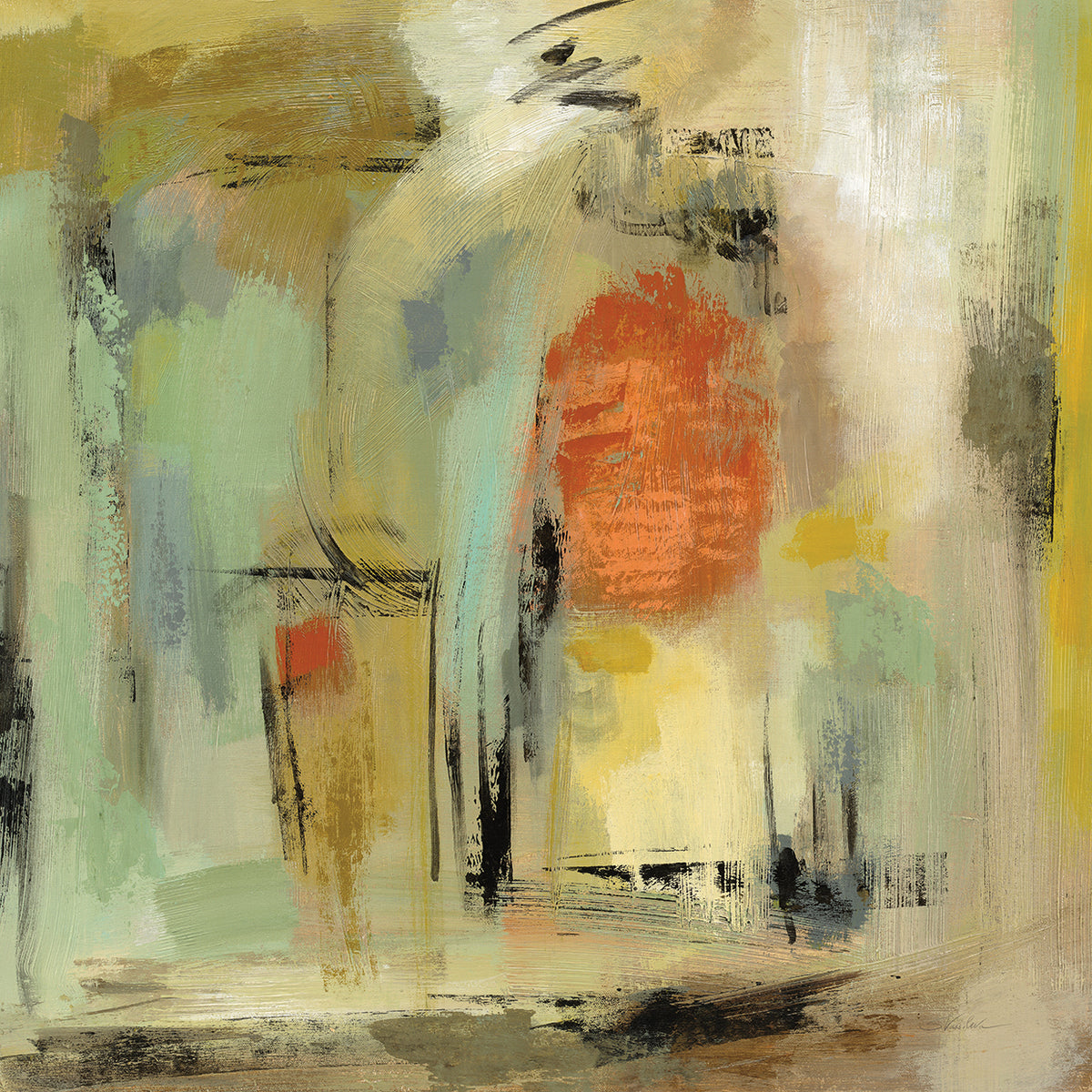 Kyoto Street by Silvia Vassileva - handcrafted wall art work on large canvas & framed canvas prints, made to order
