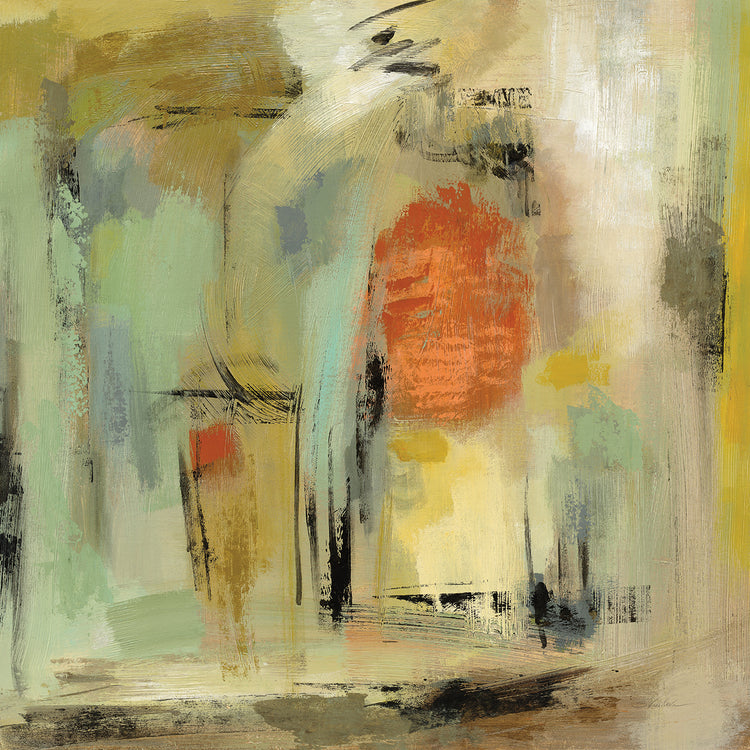 Kyoto Street by Silvia Vassileva - handcrafted wall art work on large canvas & framed canvas prints, made to order