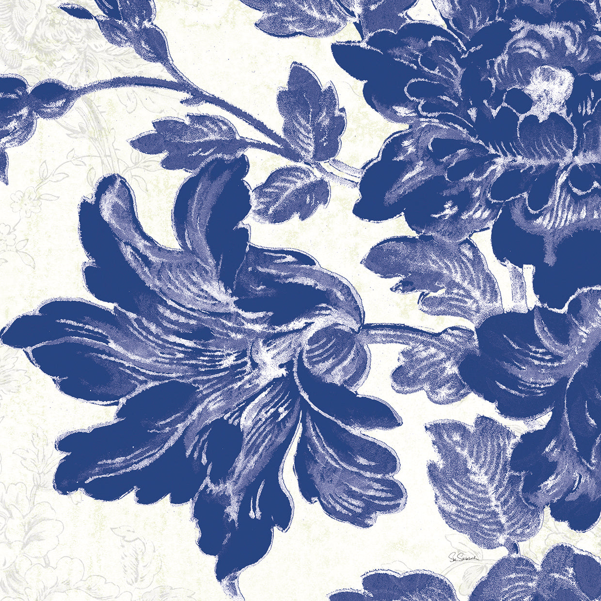 Toile Roses VII