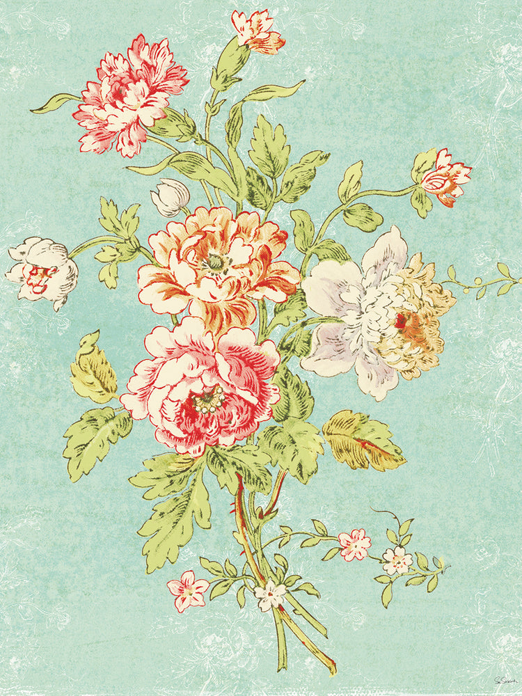 Cottage Roses VIII Bright