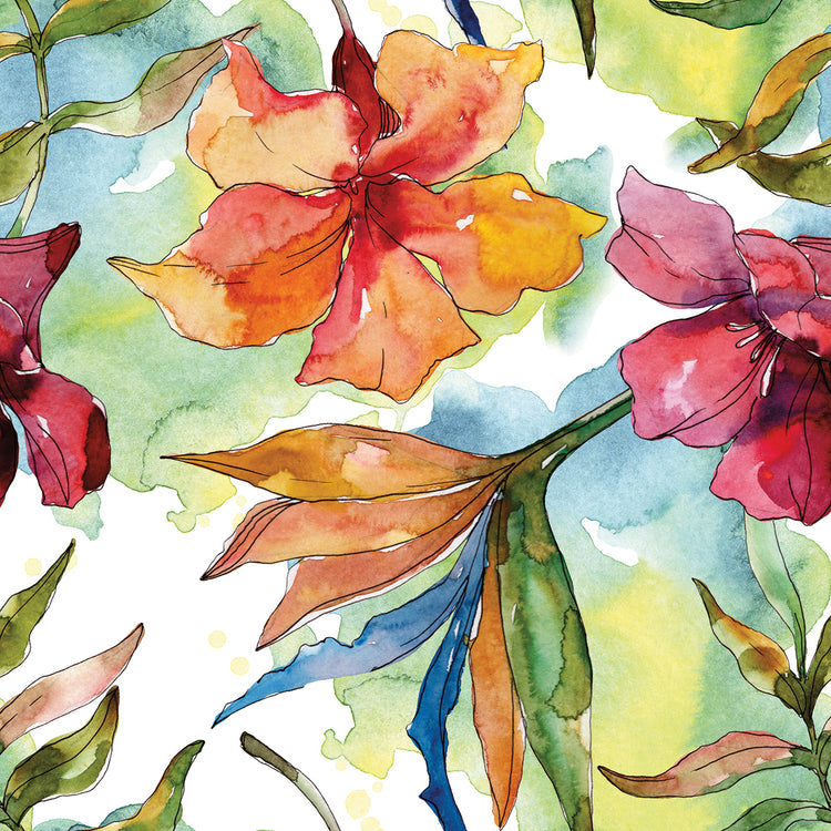 Aloha Summer Blooms Arte de la lona