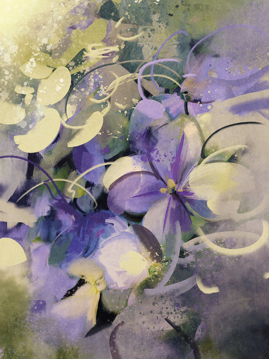 Purple Petal Pirouette