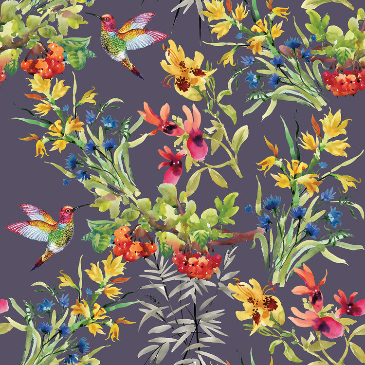 ¡Hola colibríes! Arte de la lona