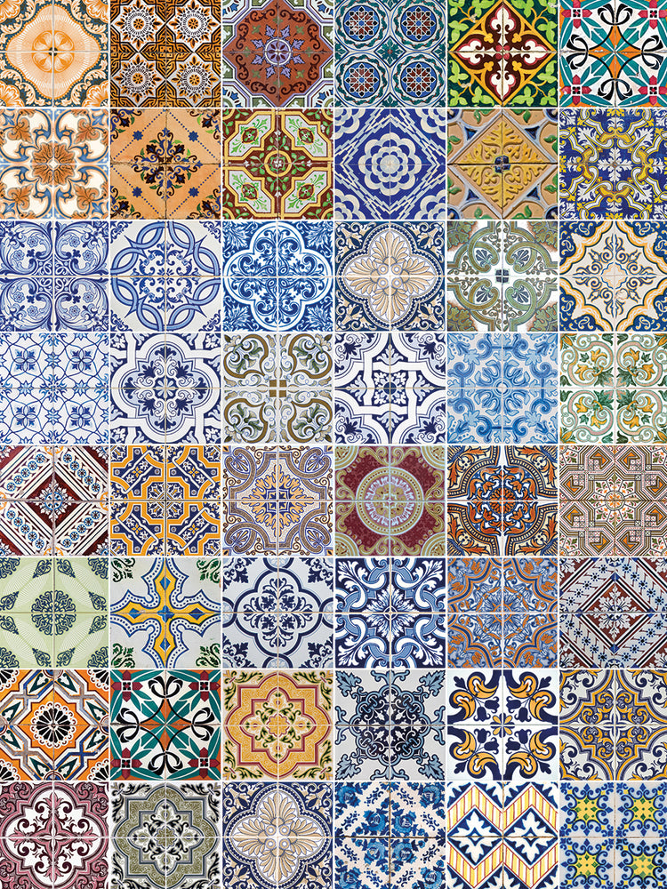 Cuadro en Lienzo Tapiz de Azulejos