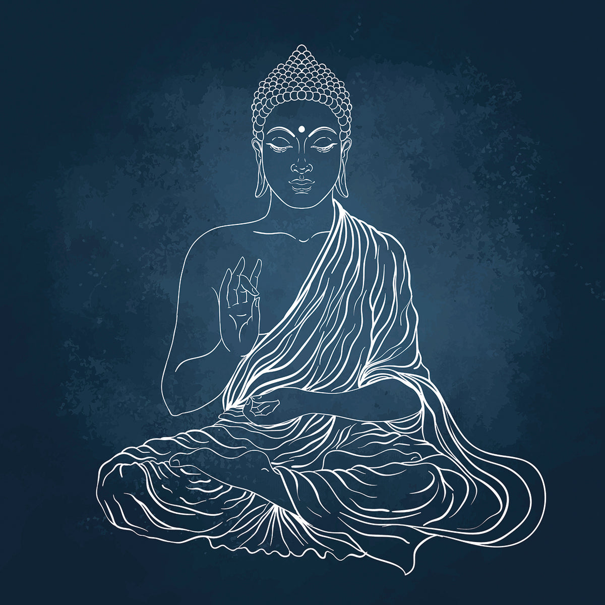 Blackboard Buddha