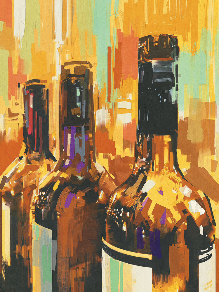 Arte de la lona del néctar de Napa