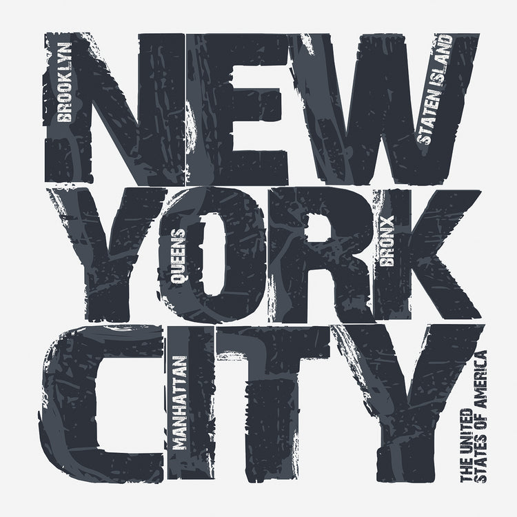 Arte de lienzo tipo ciudad de Nueva York