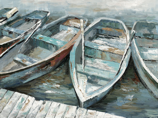 Rowing II Soft Canvas Prints