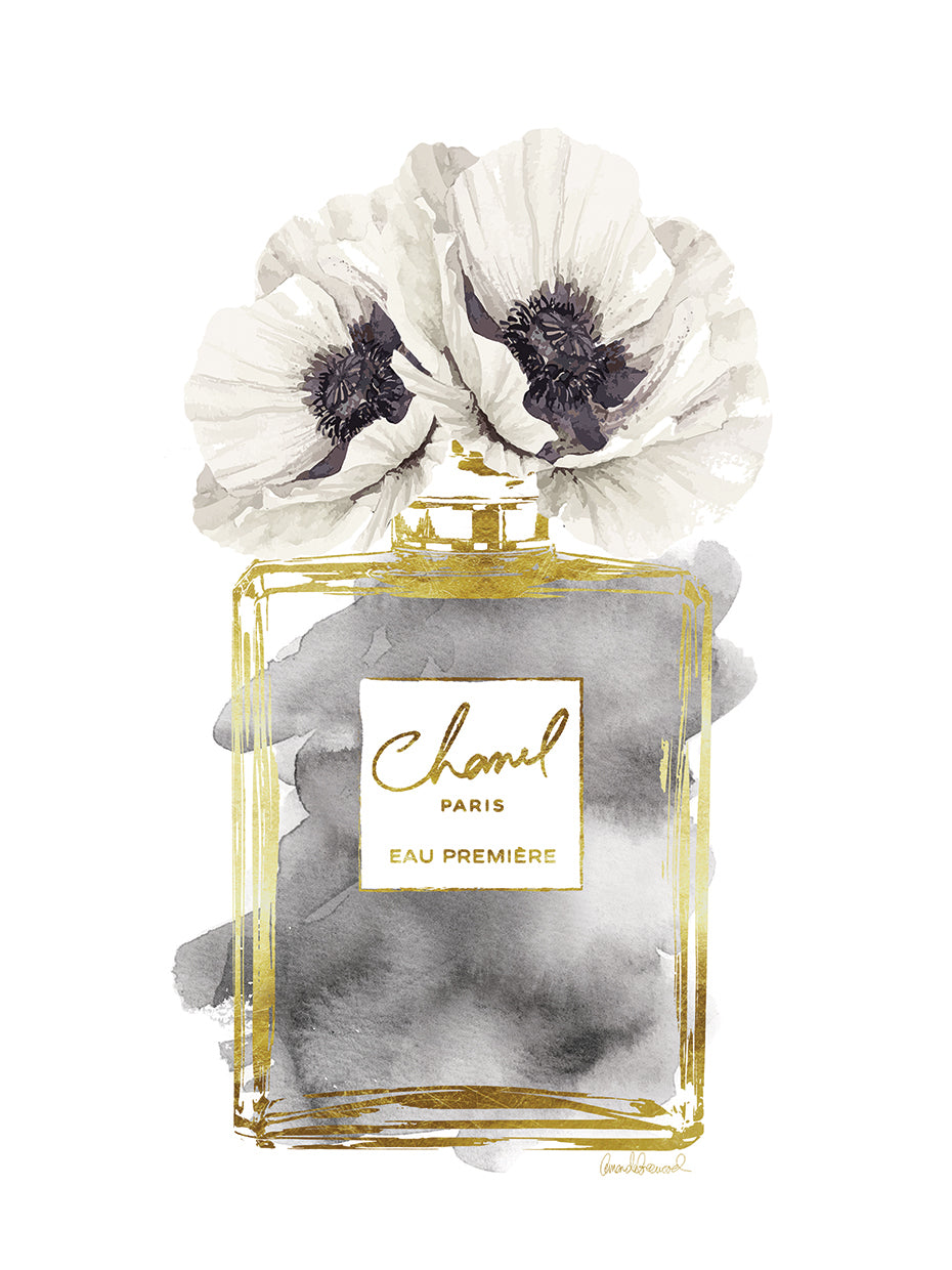 Amanda Greenwood's Perfume Bottle Bouquet III Canvas Print For Sale ...