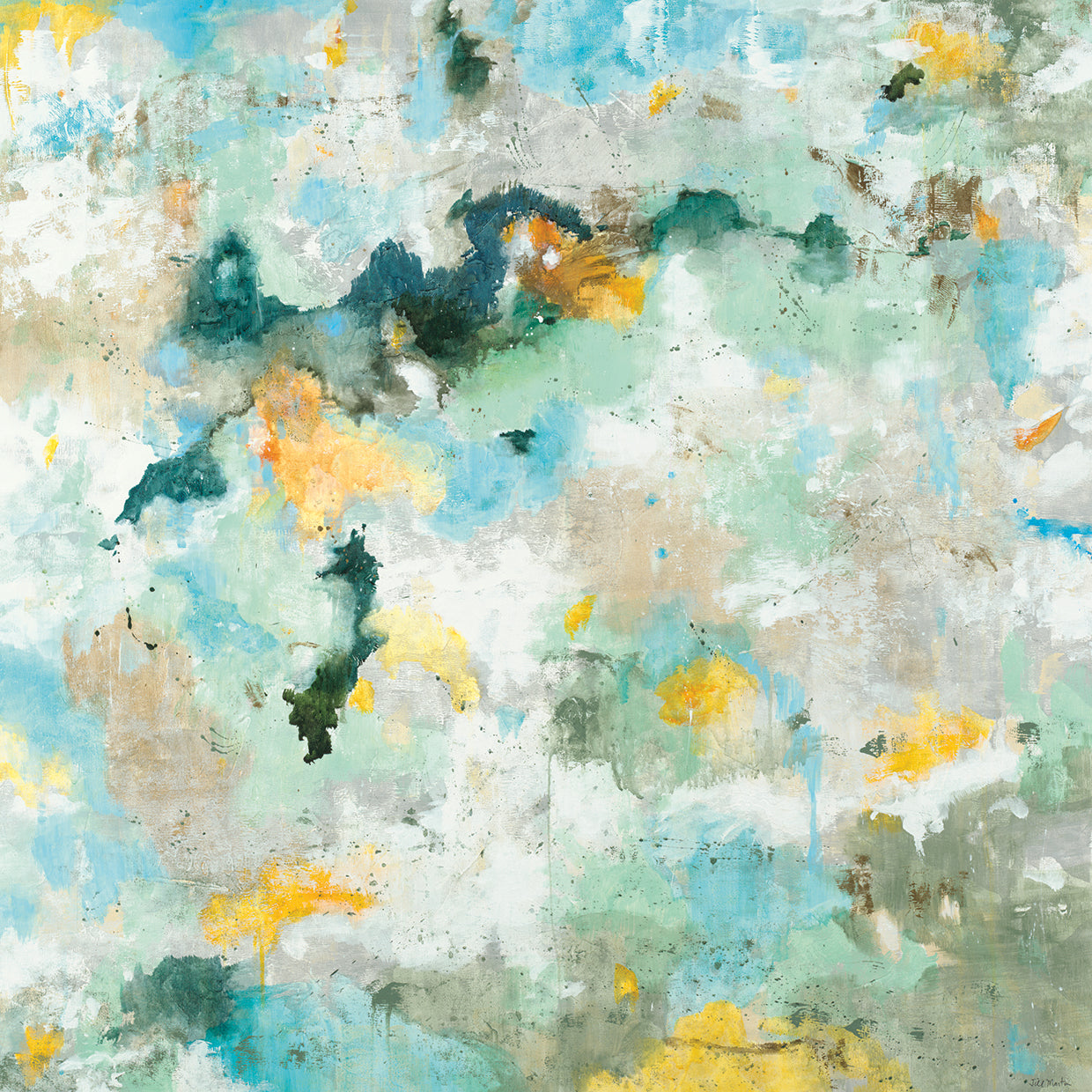 Dialogue by Jill Martin  - highest quality handcrafted wall art work on large canvas & framed canvas prints