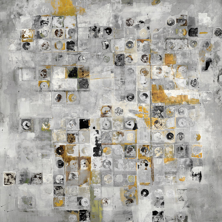 Geometric Metals by Jill Martin  - top quality wall art work on large canvas & framed canvas prints