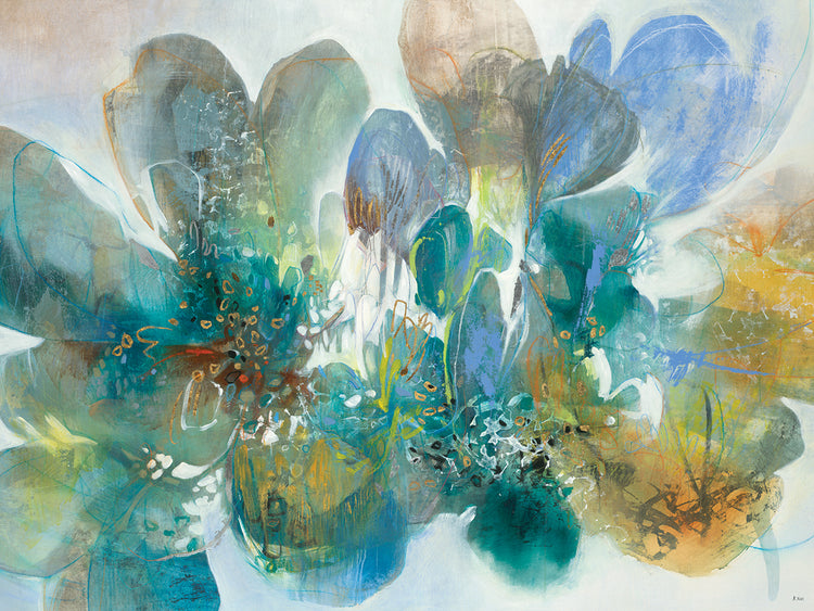 Cloud Petals by K. Nari  - best quality handcrafted wall art work on large canvas & framed canvas prints