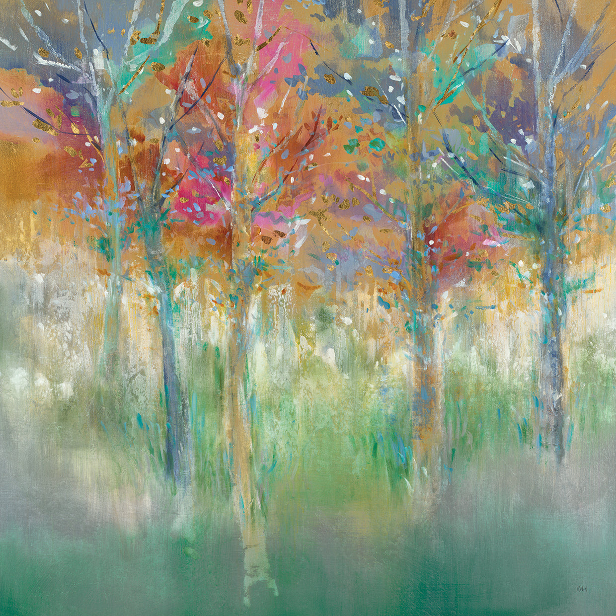 Equinox by K. Nari  - highest quality handcrafted wall art work on large canvas & framed canvas prints