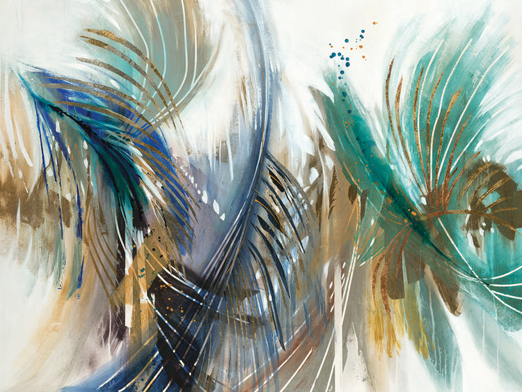 Solstice by K. Nari  - handcrafted wall art work on large canvas & framed canvas prints, made to order