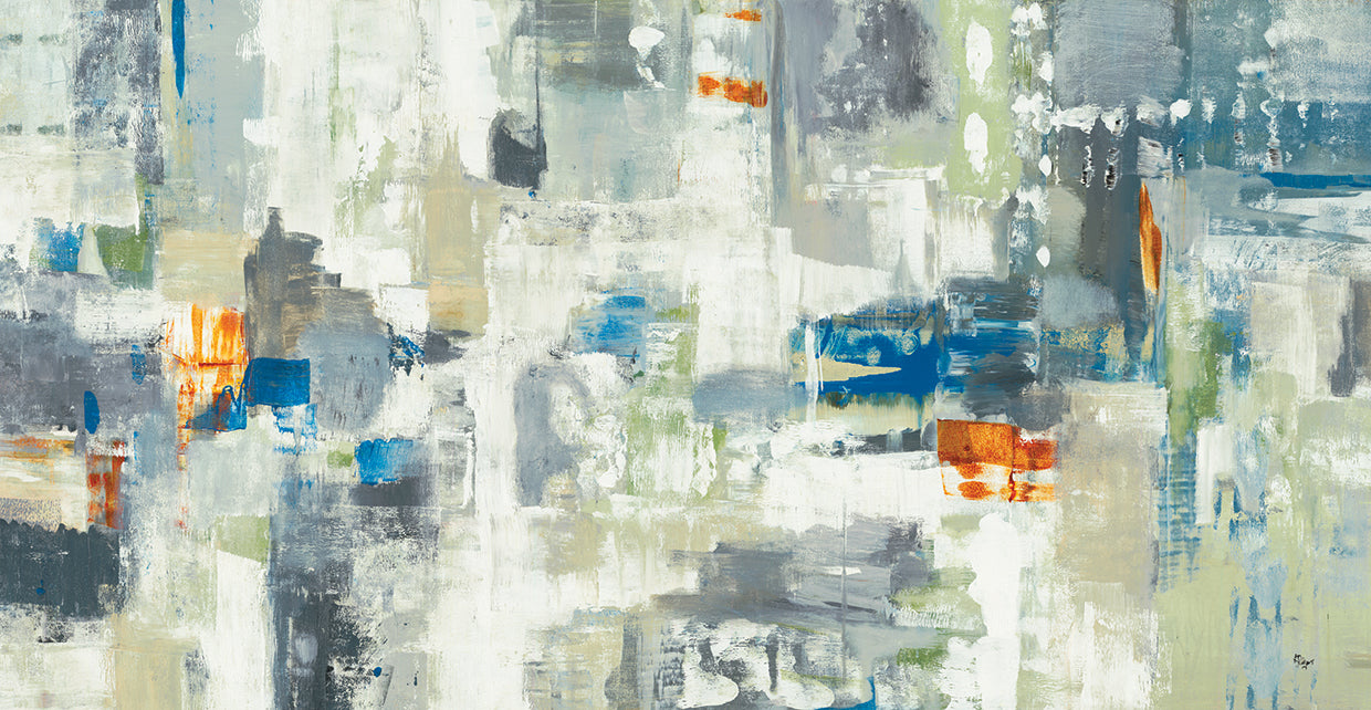 Conductive Flow by Lisa Ridgers  - highest quality handcrafted wall art work on large canvas & framed canvas prints