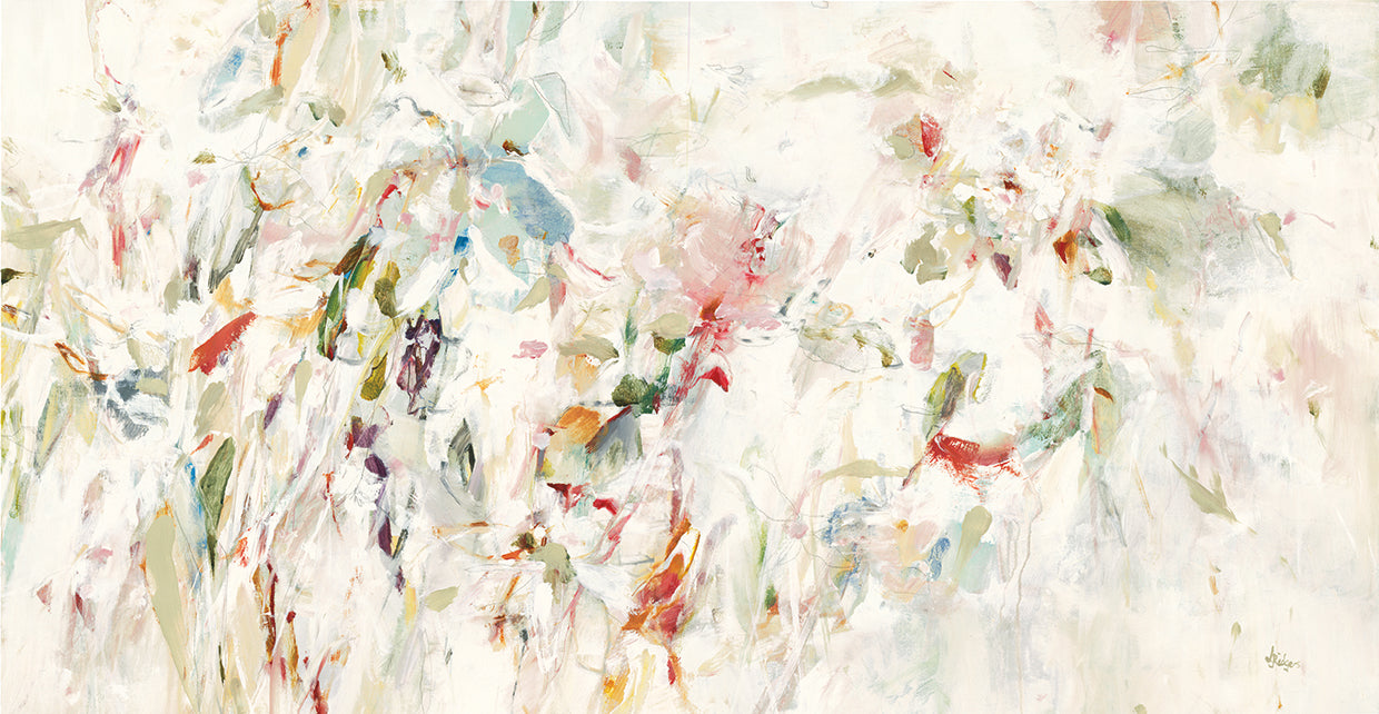 Floral Dream by Lisa Ridgers  - lowest price wall art work on large canvas & framed canvas prints