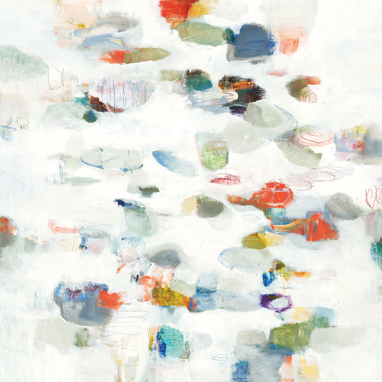 Up and Down by Lisa Ridgers  - highest quality handcrafted wall art work on large canvas & framed canvas prints