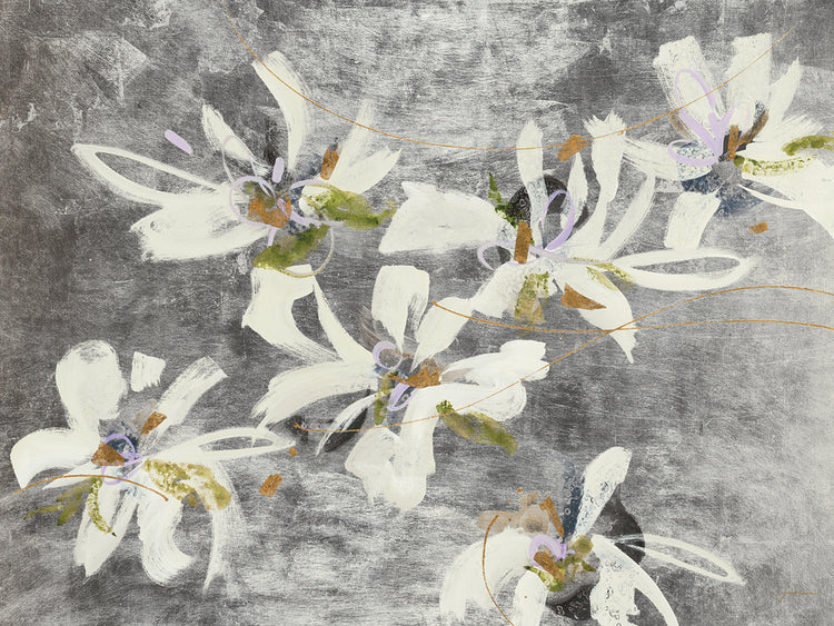 Reading the Tea Leaves by Liz Jardine  - handcrafted wall art work on large canvas & framed canvas prints, made to order