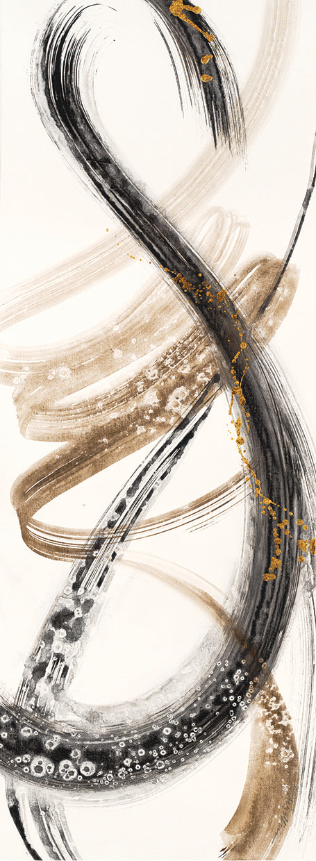 Soft Strokes II by Liz Jardine  - larger sizes handcrafted wall art work on large canvas & framed canvas prints