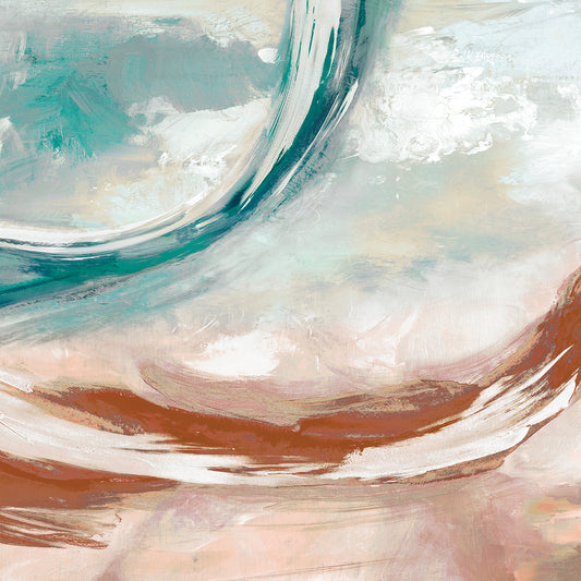 Ocean Swirl Canvas Art
