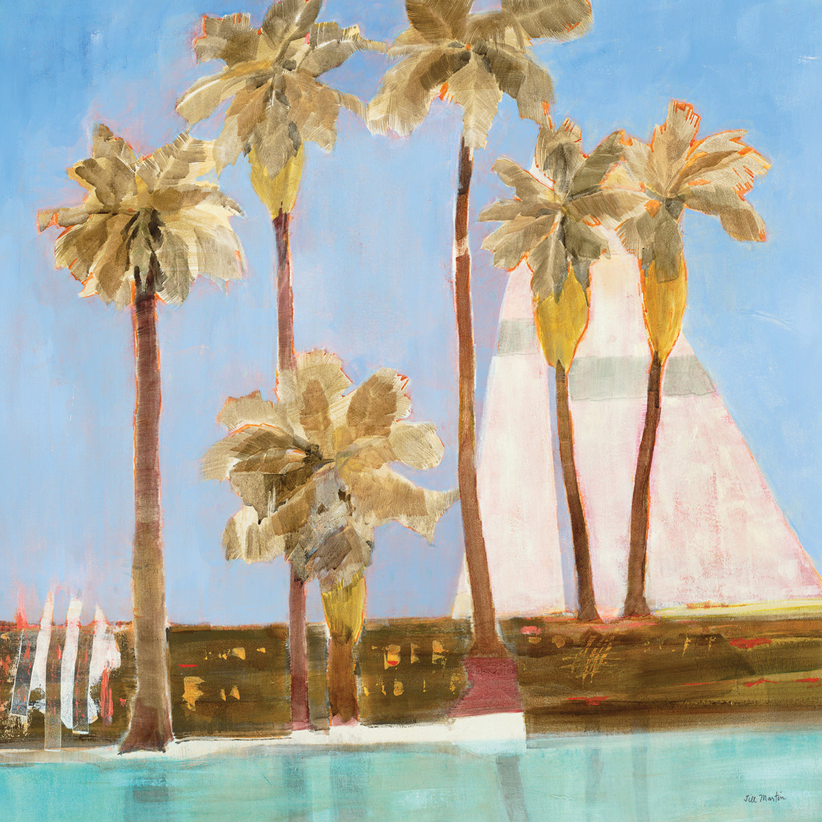 Quiet Days by Jill Martin  - lowest price wall art work on large canvas & framed canvas prints