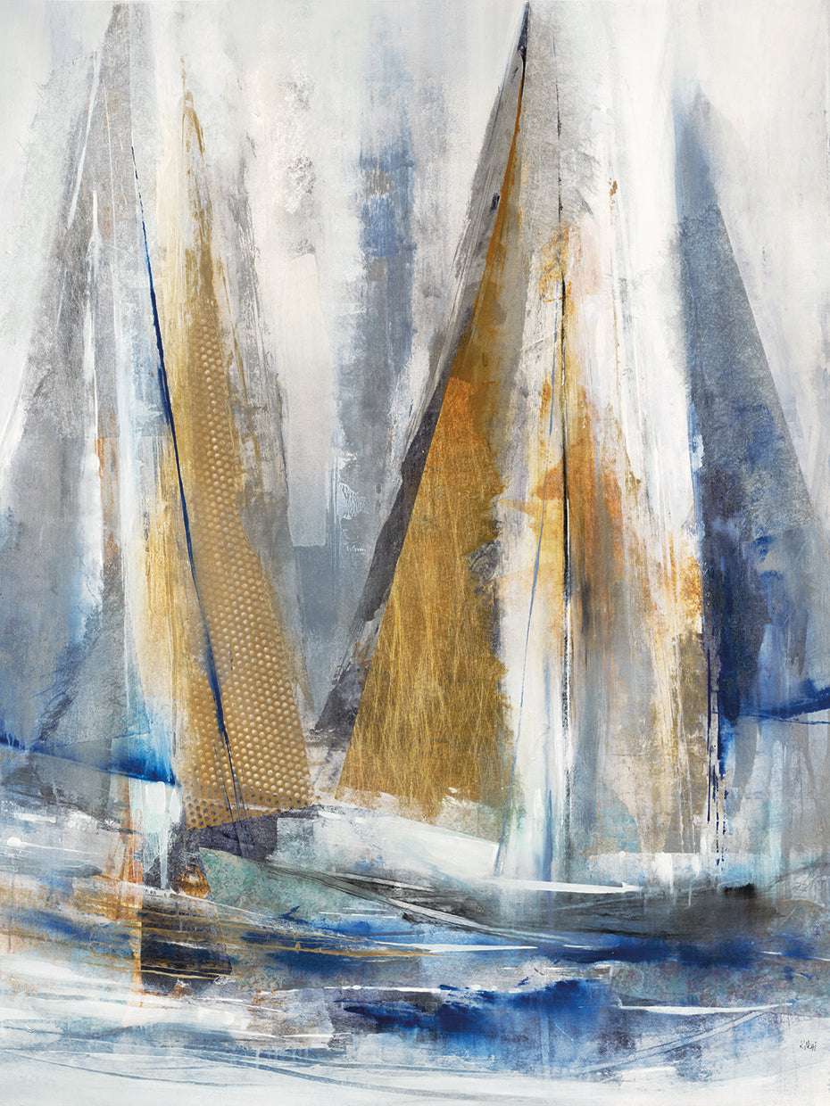 Cruising by K. Nari  - handcrafted wall art work on large canvas & framed canvas prints, made to order