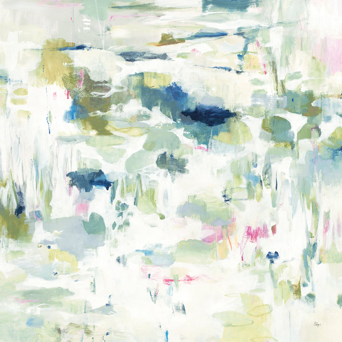 Abstract Reflections Wall Art by Lisa Ridgers | Fine Art Canvas