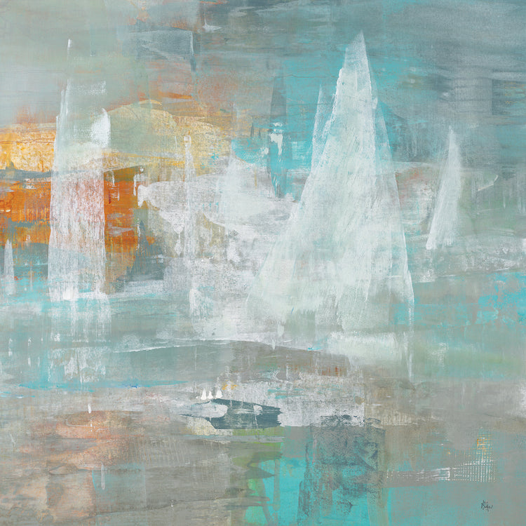 Sail Time II by Lisa Ridgers - museum quality wall art work on large canvas & framed canvas prints