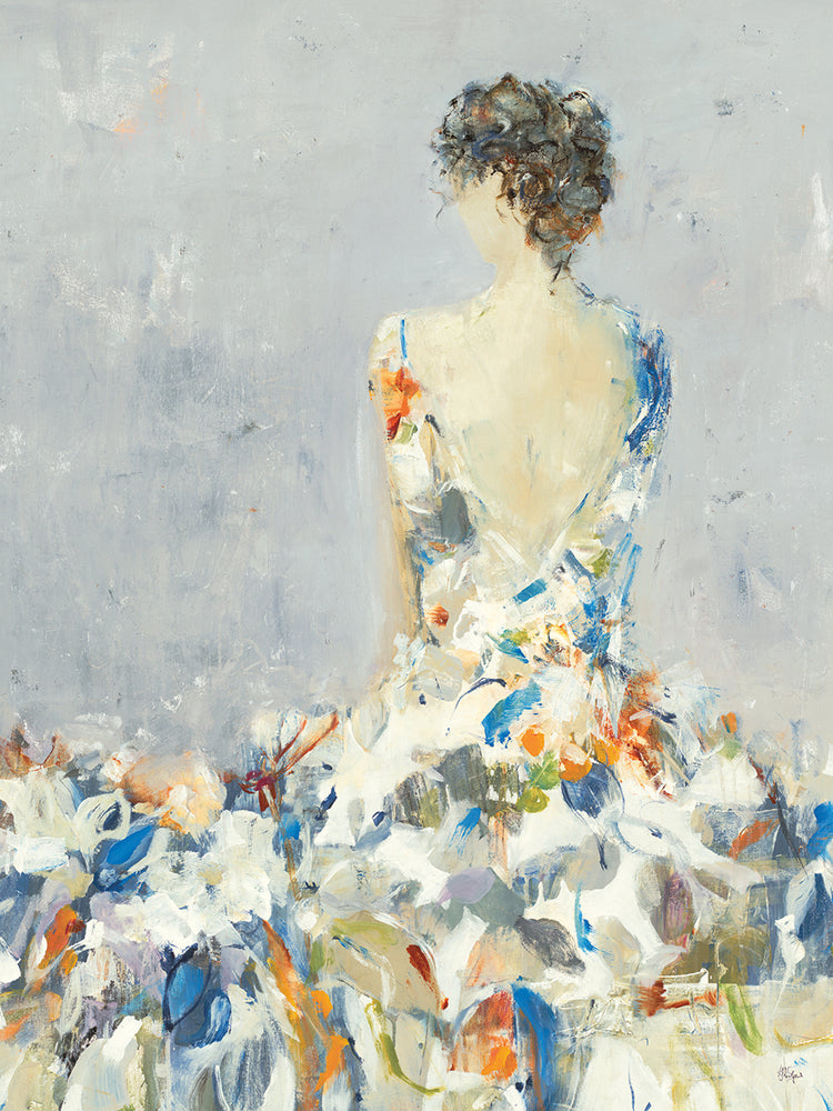 Summer Dress by Lisa Ridgers - lowest price wall art work on large canvas & framed canvas prints