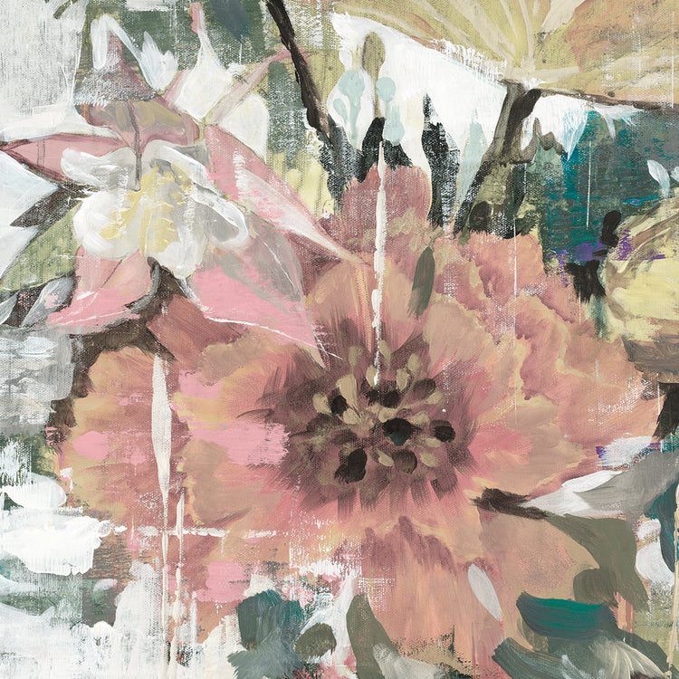 Full Bloom by Liz Jardine - handcrafted wall art work on large canvas & framed canvas prints, made to order