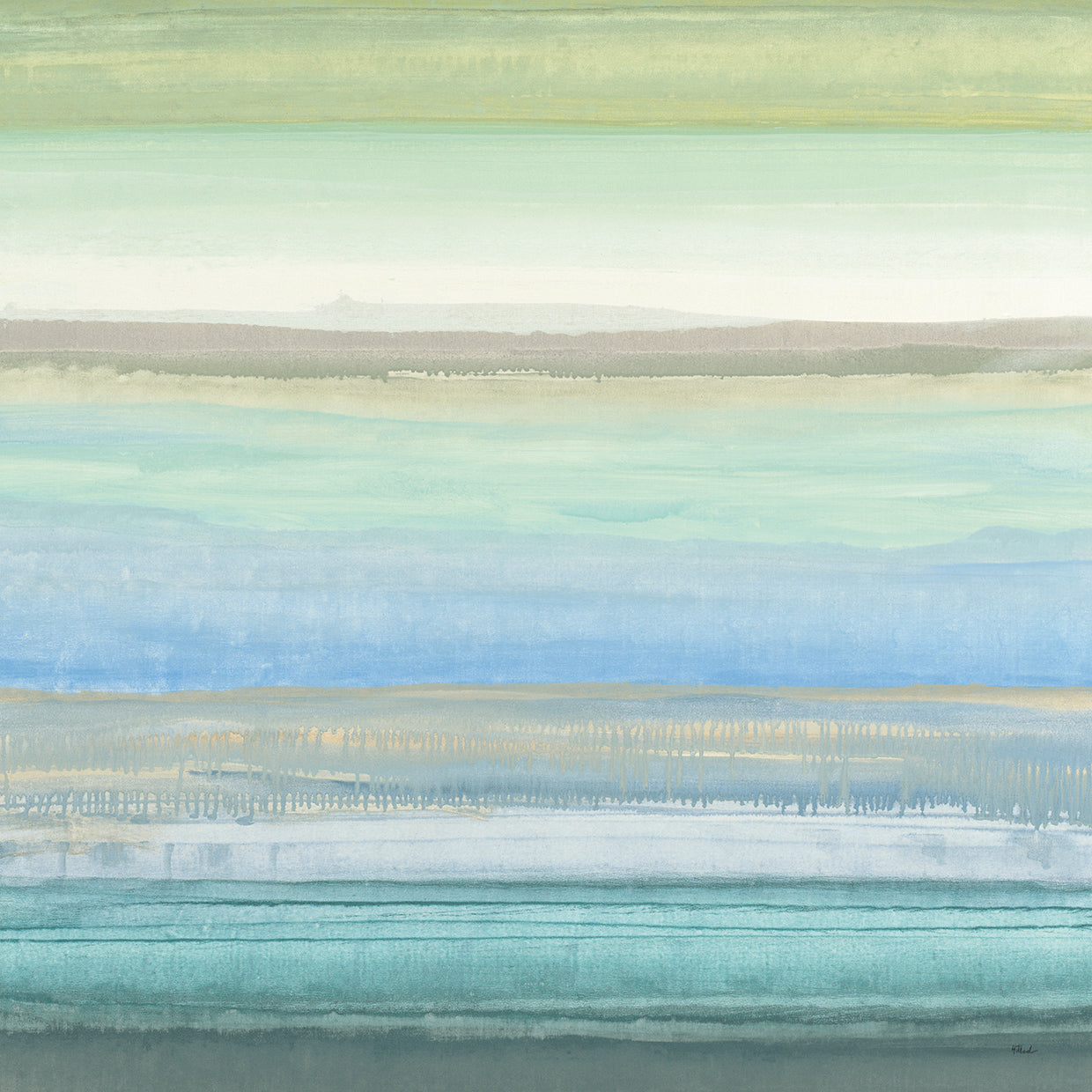 Distant Journey I by Randy Hibberd - handcrafted wall art work on large canvas & framed canvas prints, made to order