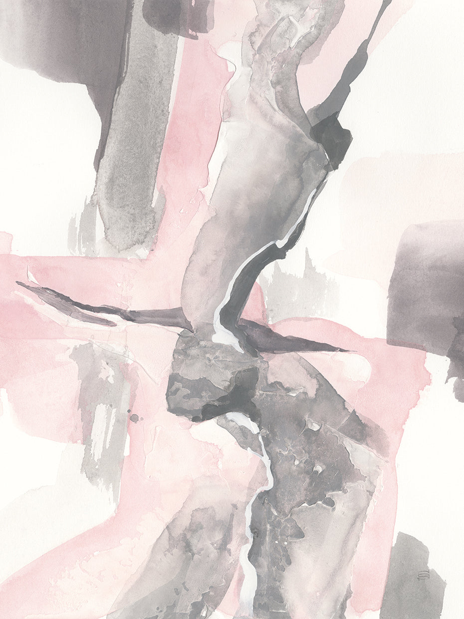 Blushing Grey I Crop
