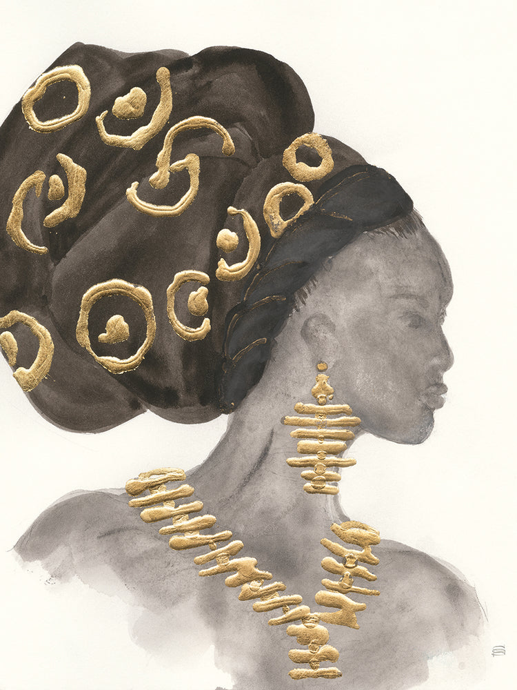 Headdress Beauty I Crop