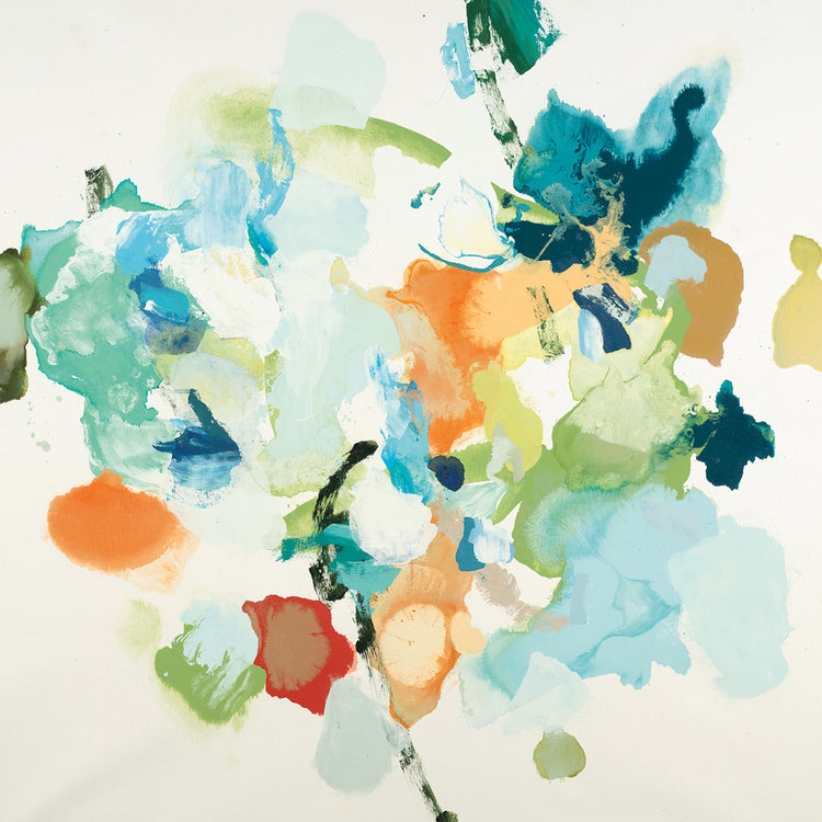 Flora Re-Imagined II by Randy Hibberd - best quality handcrafted wall art work on large canvas & framed canvas prints