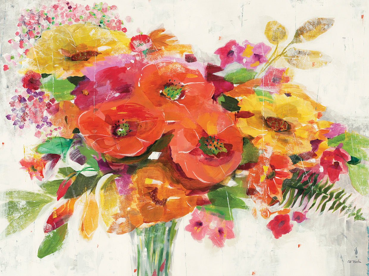 Look This Way by Jill Martin - handcrafted wall art work on large canvas & framed canvas prints, made to order