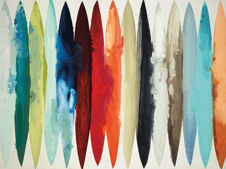 Even Flow by Randy Hibberd art work on canvas or framed canvas prints - larger sizes handcrafted wall art work on large canvas & framed canvas prints