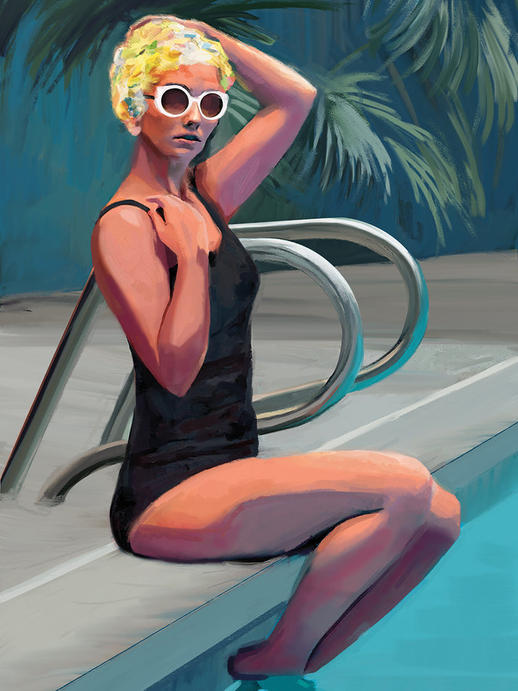 Retro Beach Girls Is