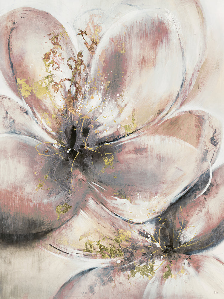 Golden Moment II by K. Nari - handcrafted wall art work on large canvas & framed canvas prints, made to order