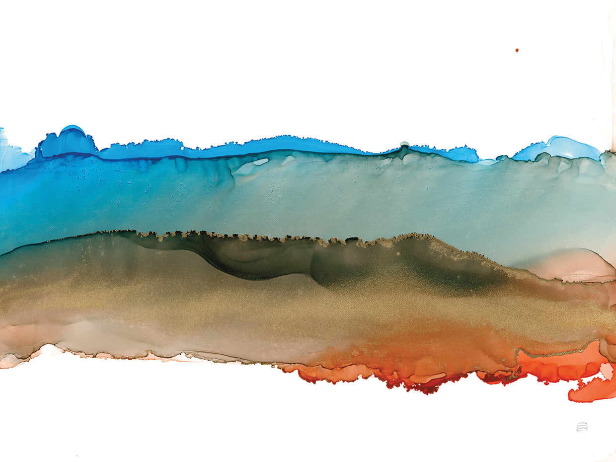 Lienzo Coastal Ink VIII