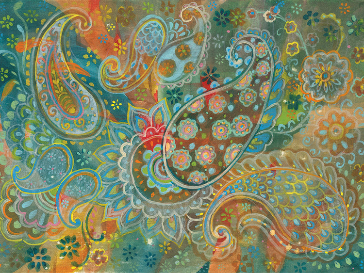 Cuadros en Lienzo Paisley Floral