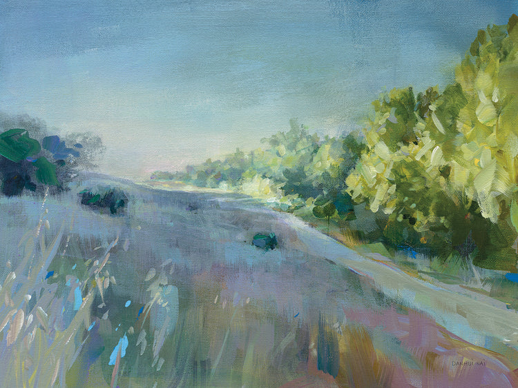 Prado del amanecer Lienzos