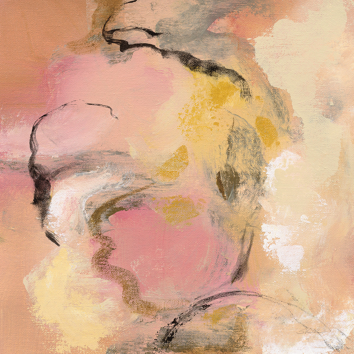 Peony Aroma II by Silvia Vassileva - top quality wall art work on large canvas & framed canvas prints