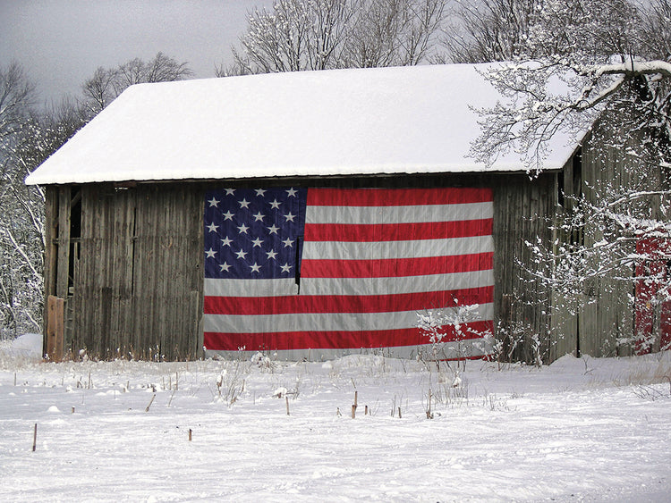 Winter's Liberty Barn